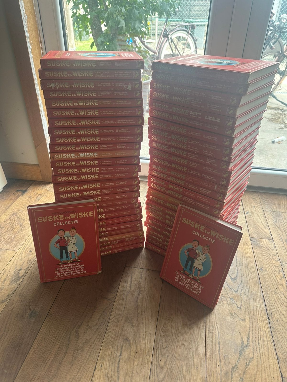 Suske en wiske hardcover collectie 54 exemplaren, Boeken, Complete serie of reeks, Ophalen, Gelezen