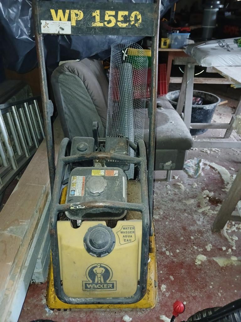 Wacker Neuson WP 1550 Trilplaat, Doe-het-zelf en Bouw, Ophalen