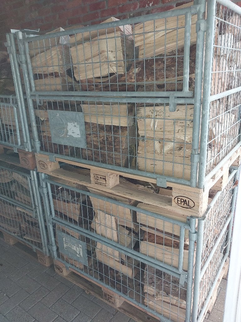 5 stuks gegalvaniseerde stapelkorven, Doe-het-zelf en Bouw, Kratten en Dozen, Ophalen, Gebruikt, 100 cm of meer, Opvouwbaar