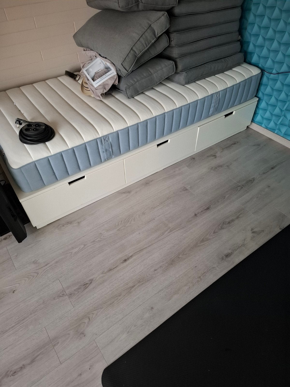 lit simple de 90 cm de largeur, Immo