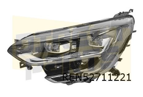 Renault Megane IV (8/20-) koplamp Links LED Origineel! 26060, Neuf, -, Renault, -