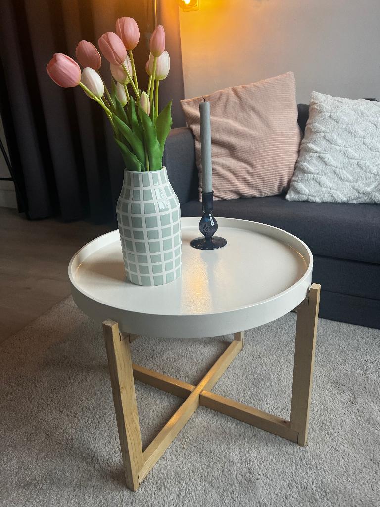 Salontafel, Ophalen, Gebruikt, 50 tot 100 cm, Rond