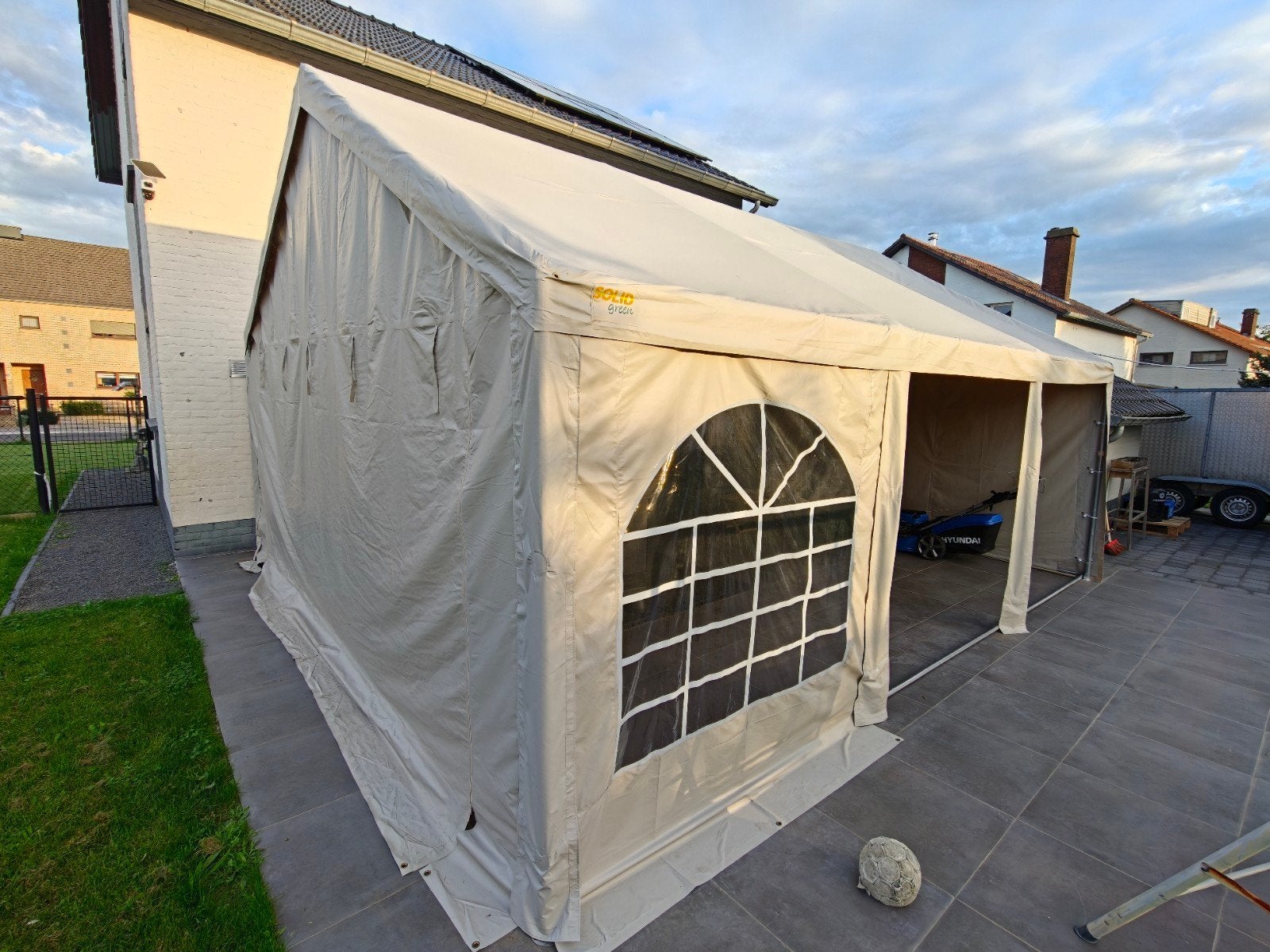 Professionele Partytent 6x5, Tuin en Terras, Ophalen, Partytent
