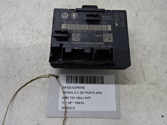 UNITE ELECTRONIQUE Skoda Superb (3TAA) (7N0959795), Autos : Pièces & Accessoires, Électronique & Câbles, Skoda, Utilisé