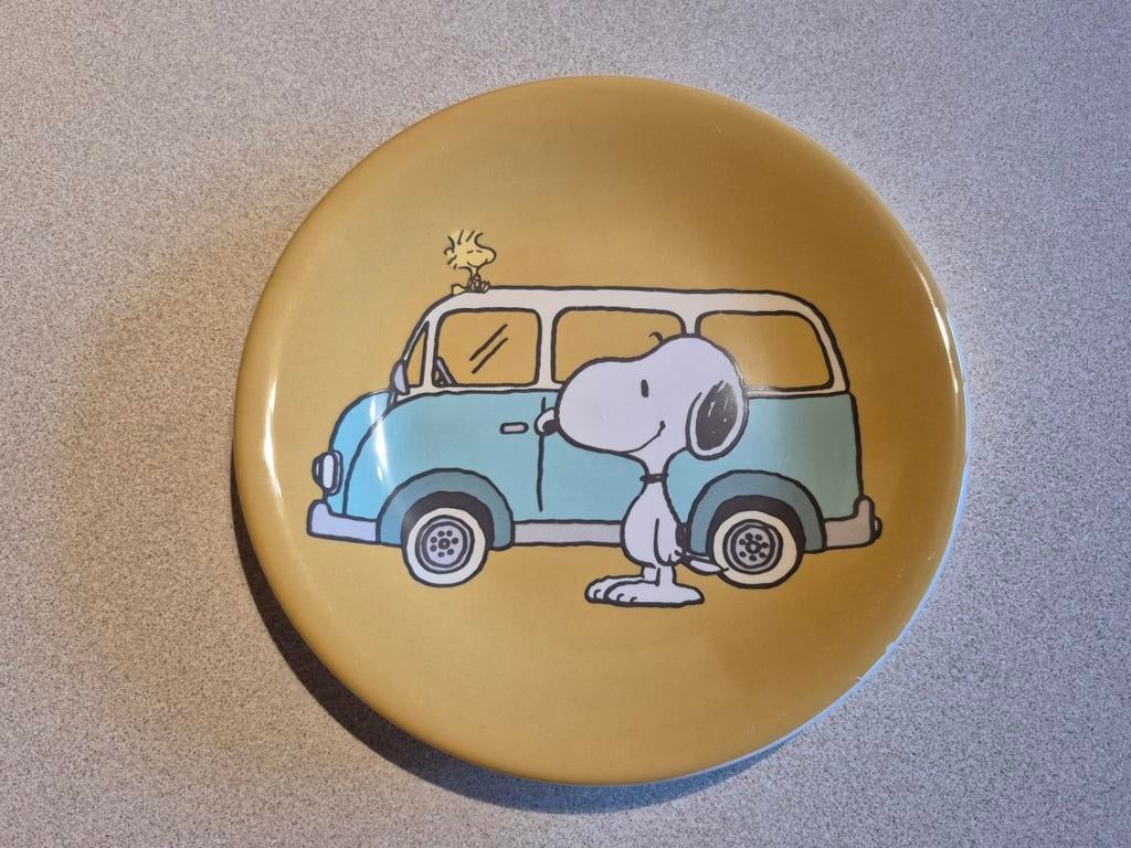Zara Home bord Peanuts Snoopy Ø20,5cm, Verzamelen, Stripfiguren, Ophalen of Verzenden, Snoopy, Zo goed als nieuw, Gebruiksvoorwerp
