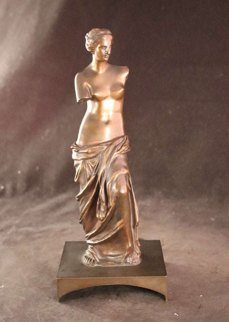 Bronzen Grand Tour Venus sculptuur, Ophalen of Verzenden, Beeld