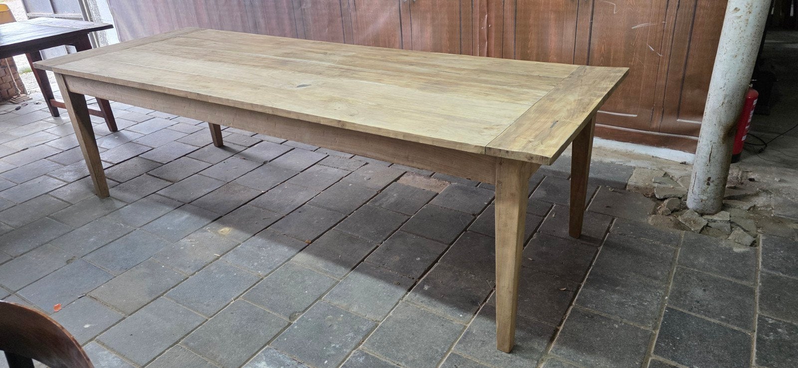 authentieke boerentafel 275x99x80 cm ~3 laden, Huis en Inrichting, Ophalen of Verzenden, Gebruikt
