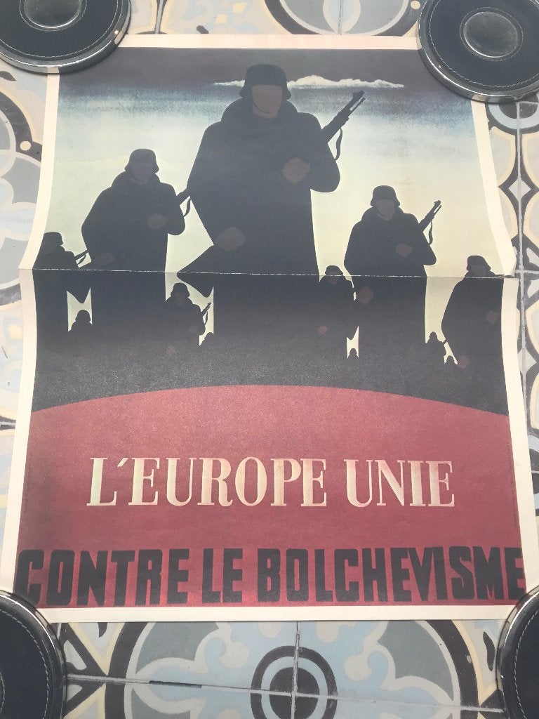 Affiche de collaboration, Collections, Enlèvement ou Envoi