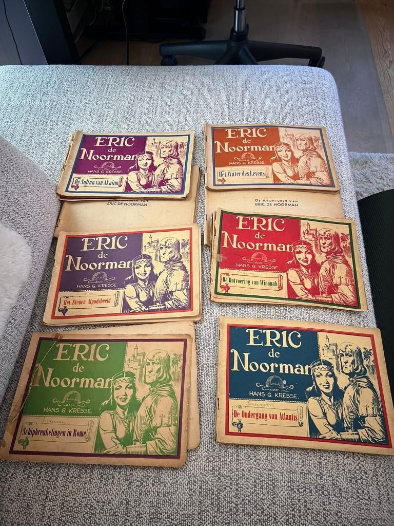 Eric de Noorman, Boeken, Stripverhalen, Gelezen, Hans G. Kresse, Ophalen of Verzenden, Meerdere stripboeken