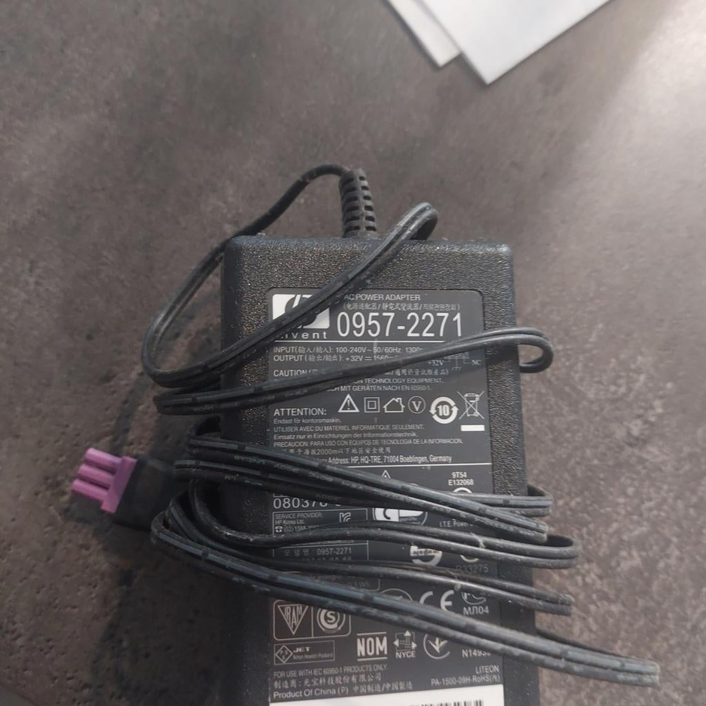 Adapter 0957-2271 32v dc 1,56A, Computers en Software, Ophalen, Zo goed als nieuw, Hp