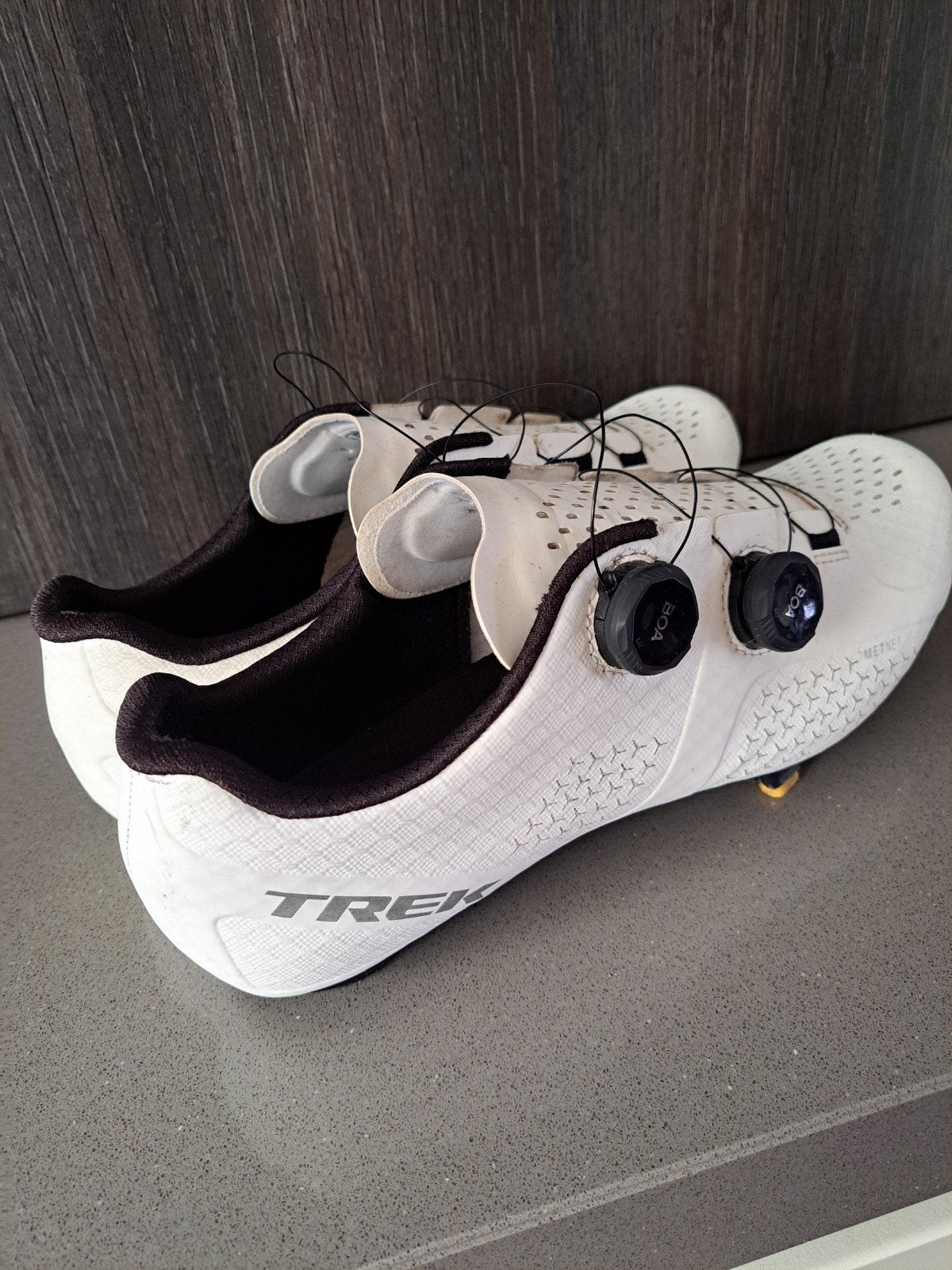 Fietsschoenen, Ophalen
