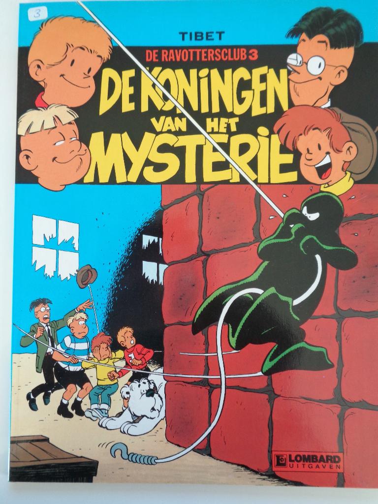 De Ravottersclub - De Koningen vh Mysterie - 1e dr. 1986, Boeken, Ophalen of Verzenden