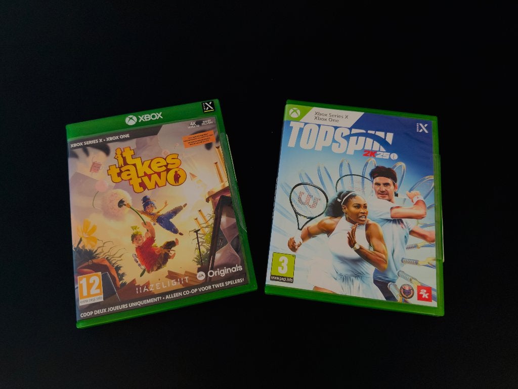 🎮 TopSpin 2K25 + It Takes Two | Xbox Series X / Xbox One, Games en Spelcomputers, Ophalen of Verzenden, Zo goed als nieuw, Xbox Series X