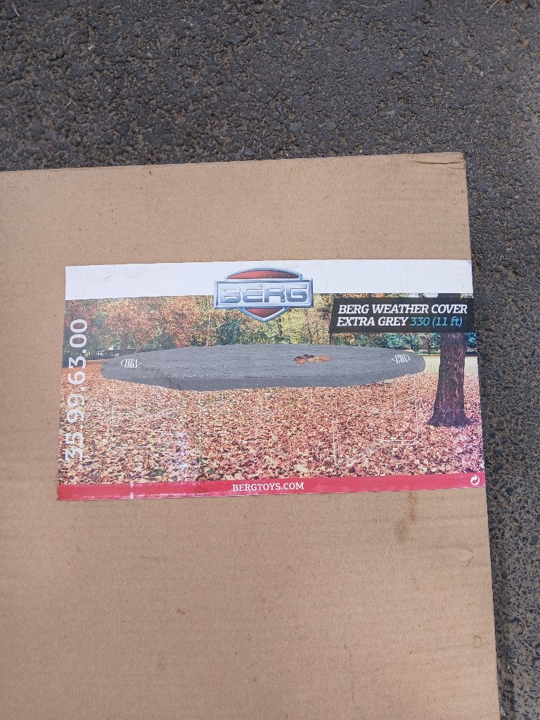Trampoline "Berg" Weather cover 330 / 11ft  Extra Grey, Ophalen, Nieuw
