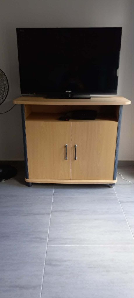 Meuble TV + Table de salon, Maison & Meubles, Moins de 100 cm, 100 à 150 cm, Enlèvement, Utilisé