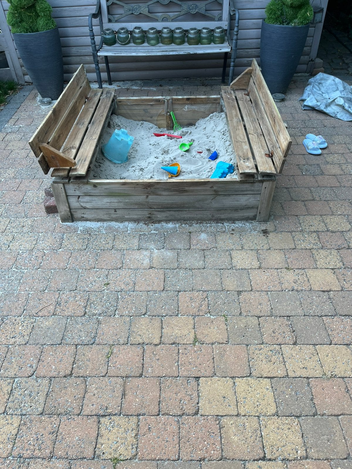 Zandbak, Kinderen en Baby's, Speelgoed | Buiten | Zandbakken, Ophalen, Gebruikt