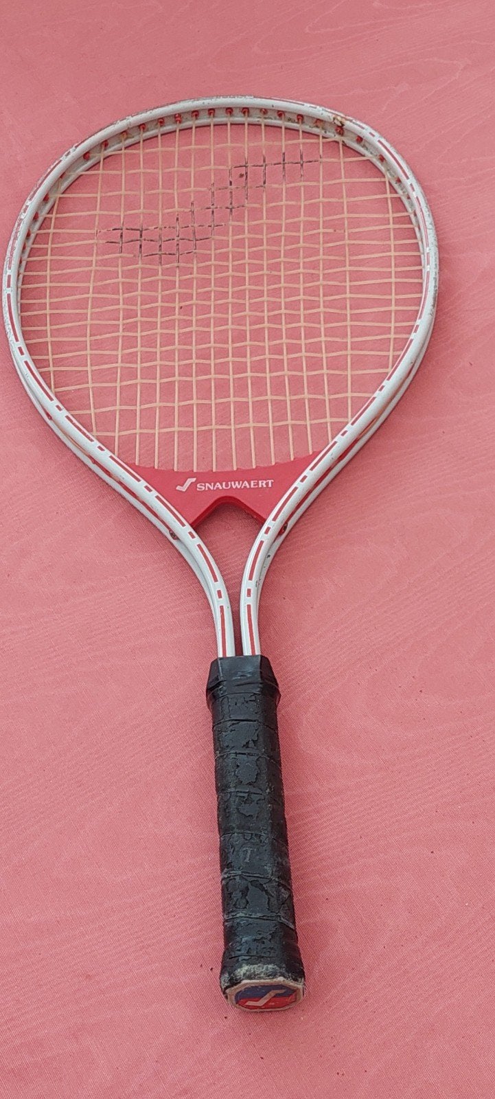 tennisracket snauwaert, Sport en Fitness, Tennis, Ophalen of Verzenden, Gebruikt, Racket, Overige merken