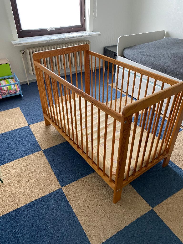 kinderbedje, Ophalen, Gebruikt, 70 tot 85 cm, Minder dan 140 cm