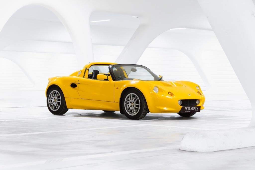 Lotus Elise S1 RHD, Auto's, Achterwielaandrijving, Zwart, 4 cilinders, Cabriolet