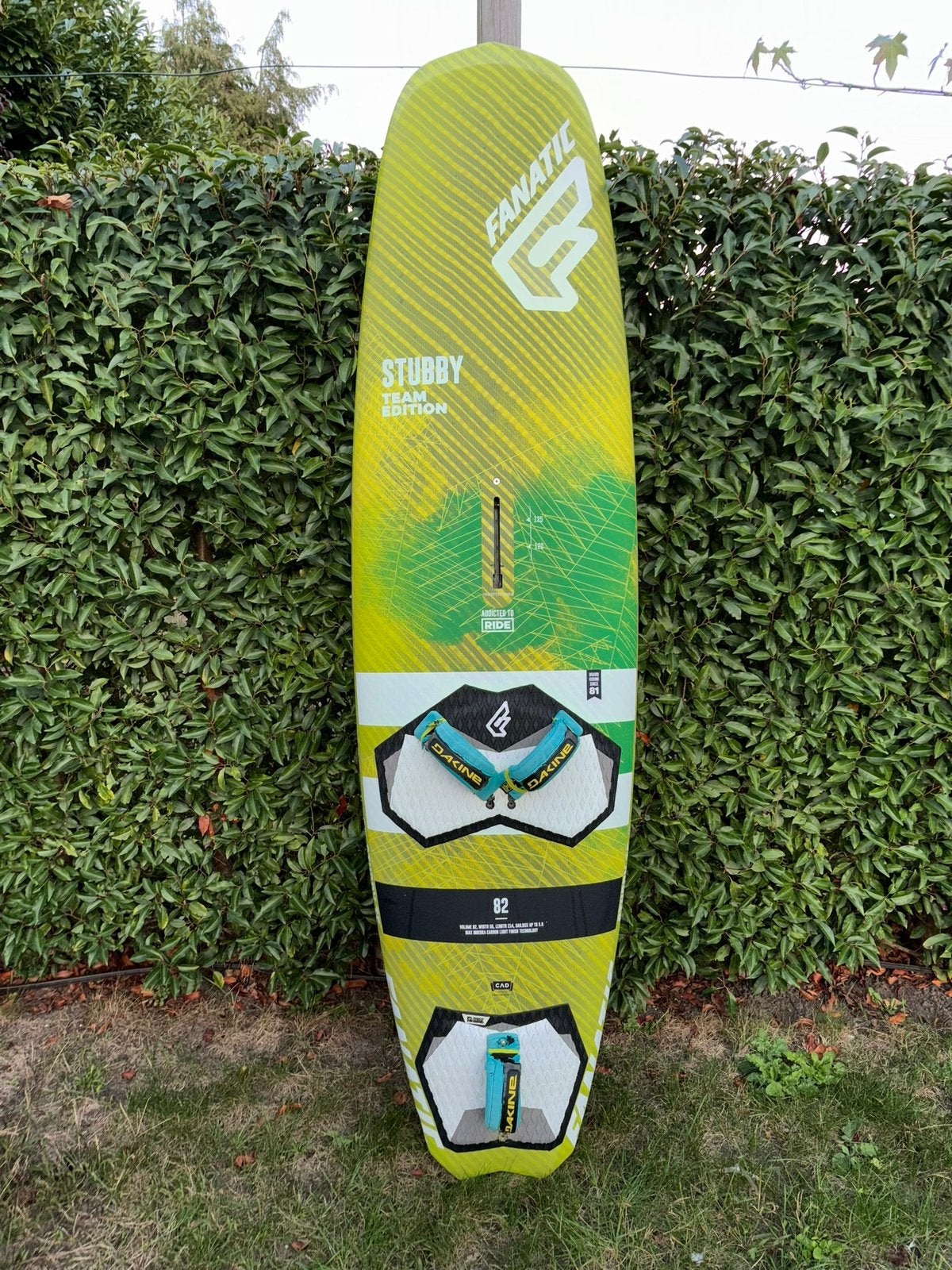 Fanatic Stubby Team Edition 82L Inegra Carbon, Watersport en Boten, Ophalen, Minder dan 250 cm, Fanatic, Zo goed als nieuw