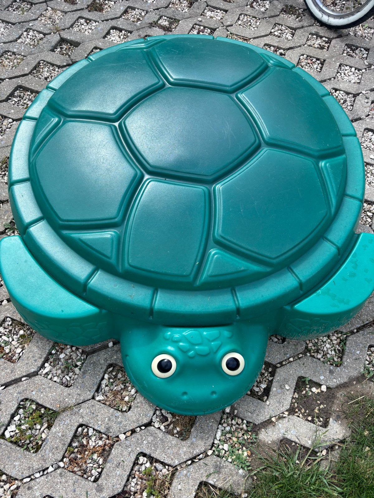Zandbak schildpad little tikes, Kinderen en Baby's, Speelgoed | Buiten | Zandbakken, Ophalen, Zo goed als nieuw