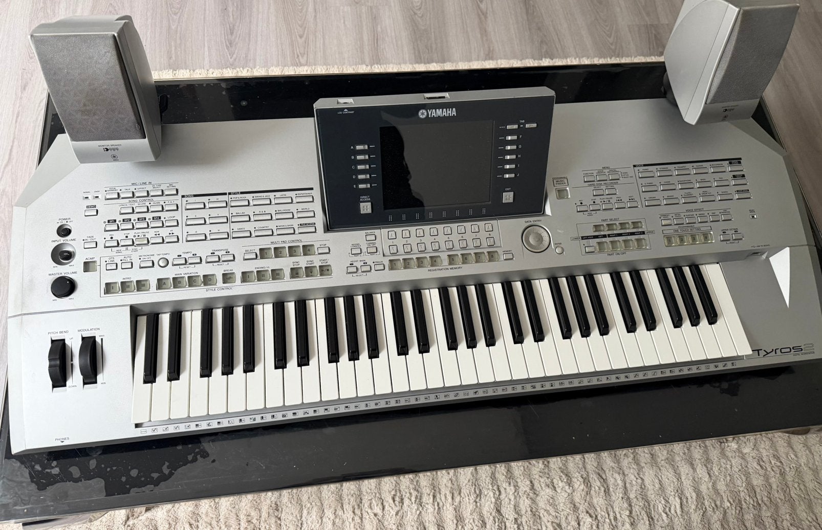 Yamaha tyros 2 xl, Muziek en Instrumenten, Ophalen, Zo goed als nieuw, Yamaha