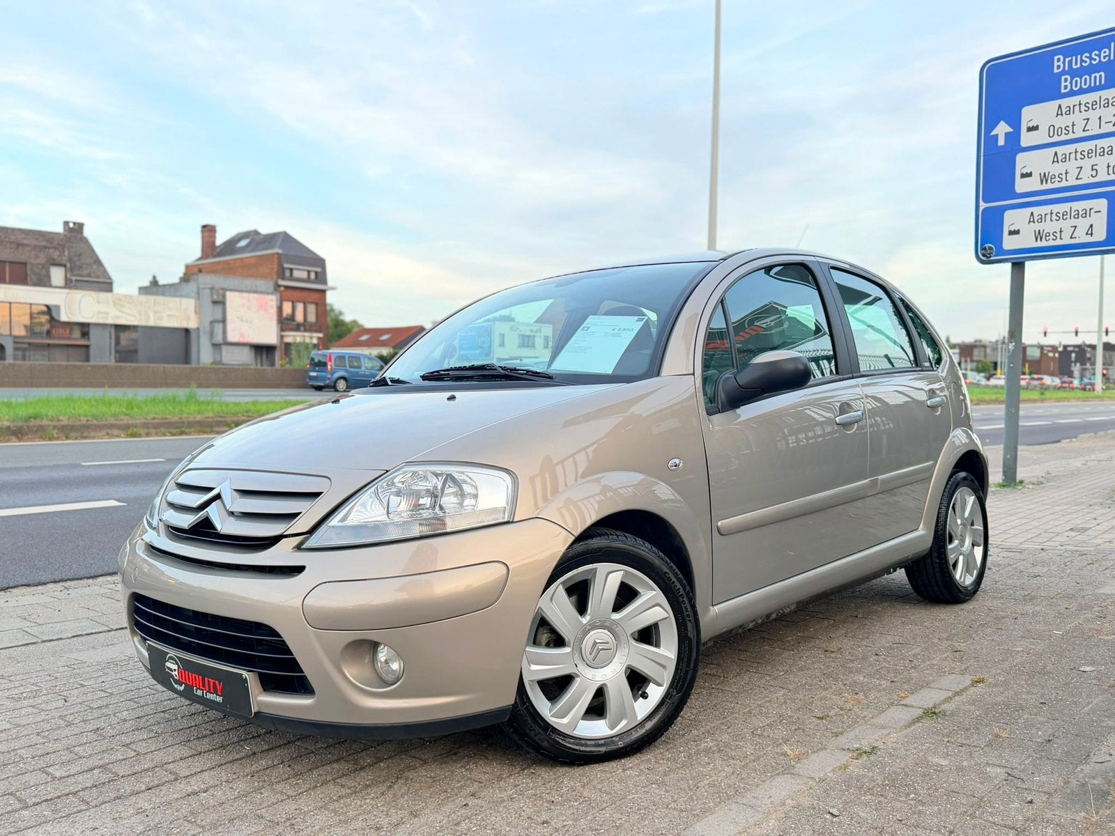 Citroen C3 Exclusive 1.6i Automaat 050000km Airco Parksen., Auto's, Citroën, Bedrijf, Te koop, C3, ABS, Airbags, Airconditioning