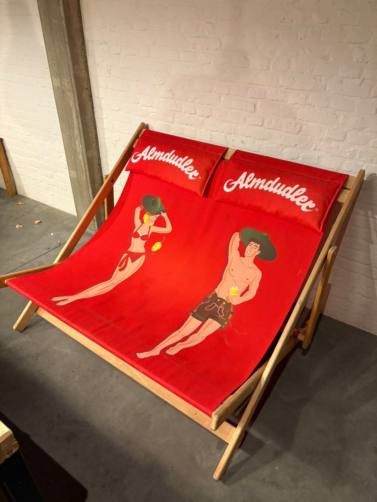 Almdudler dubbele tuinstoel, loveseat, lovechair, Enlèvement, Comme neuf