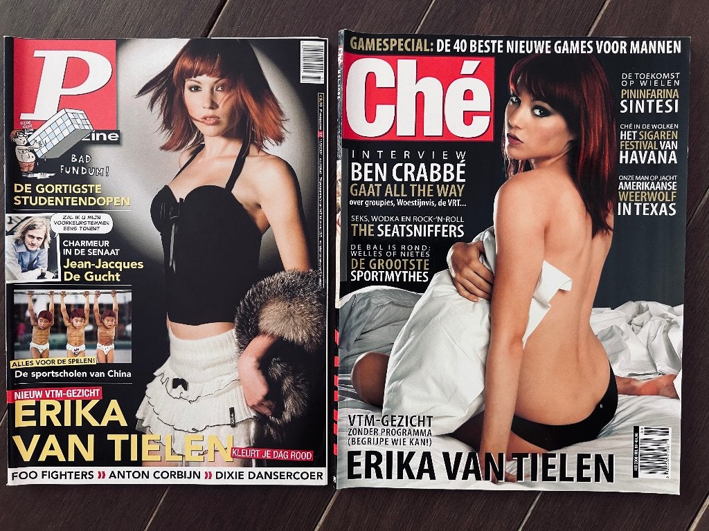 2x Ché - P magazine - Erika van Tielen, Verzenden, 1980 tot heden, Tijdschrift