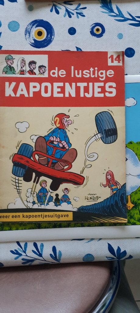 oude strip : De lustige kapoentjes nr 14, Boeken, Ophalen of Verzenden, Zo goed als nieuw
