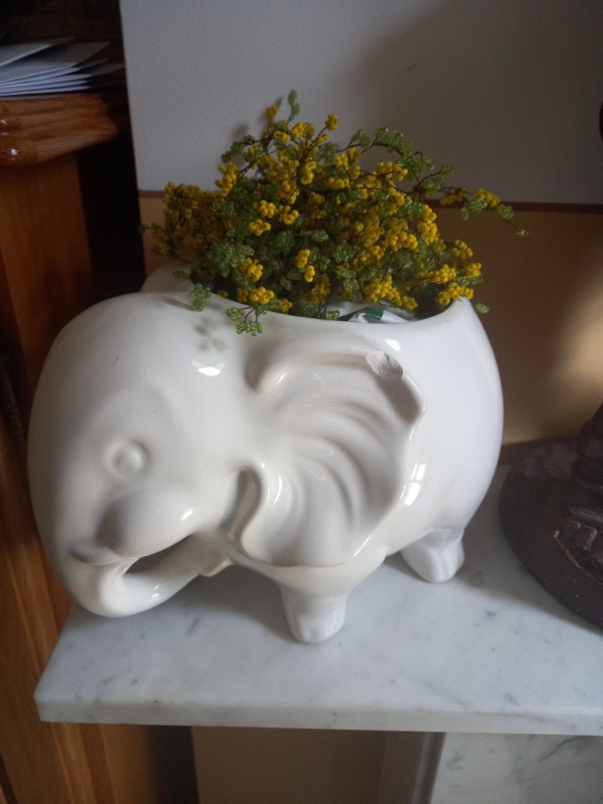 pot a plante en faience 20 cm diametre