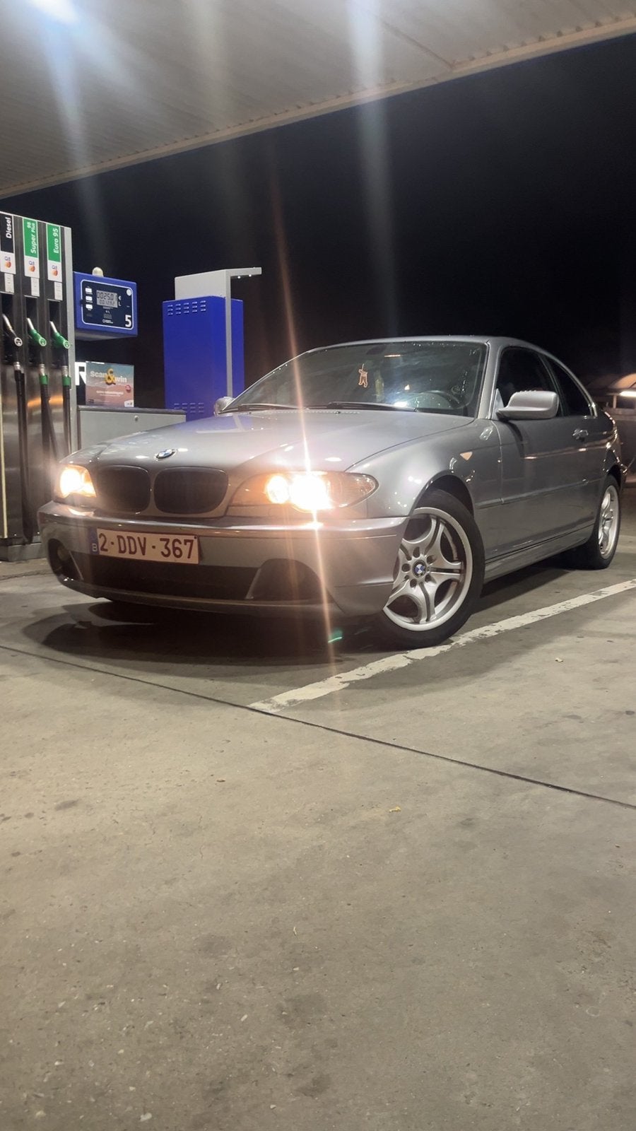 Bmw 320ci e46 2.2 170cv pour bricoleur et/ou passioné, Auto's, Achterwielaandrijving, Zwart, Elektrische ramen, Leder en Stof
