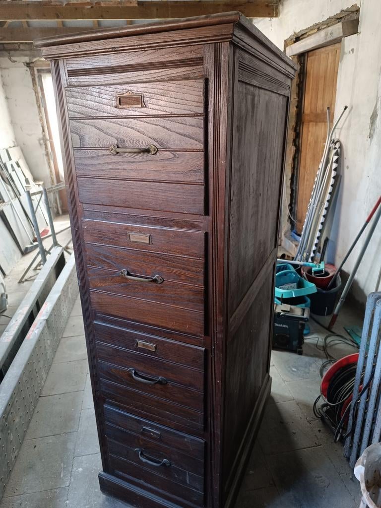 Prachtige antieke dossierskast, Ophalen