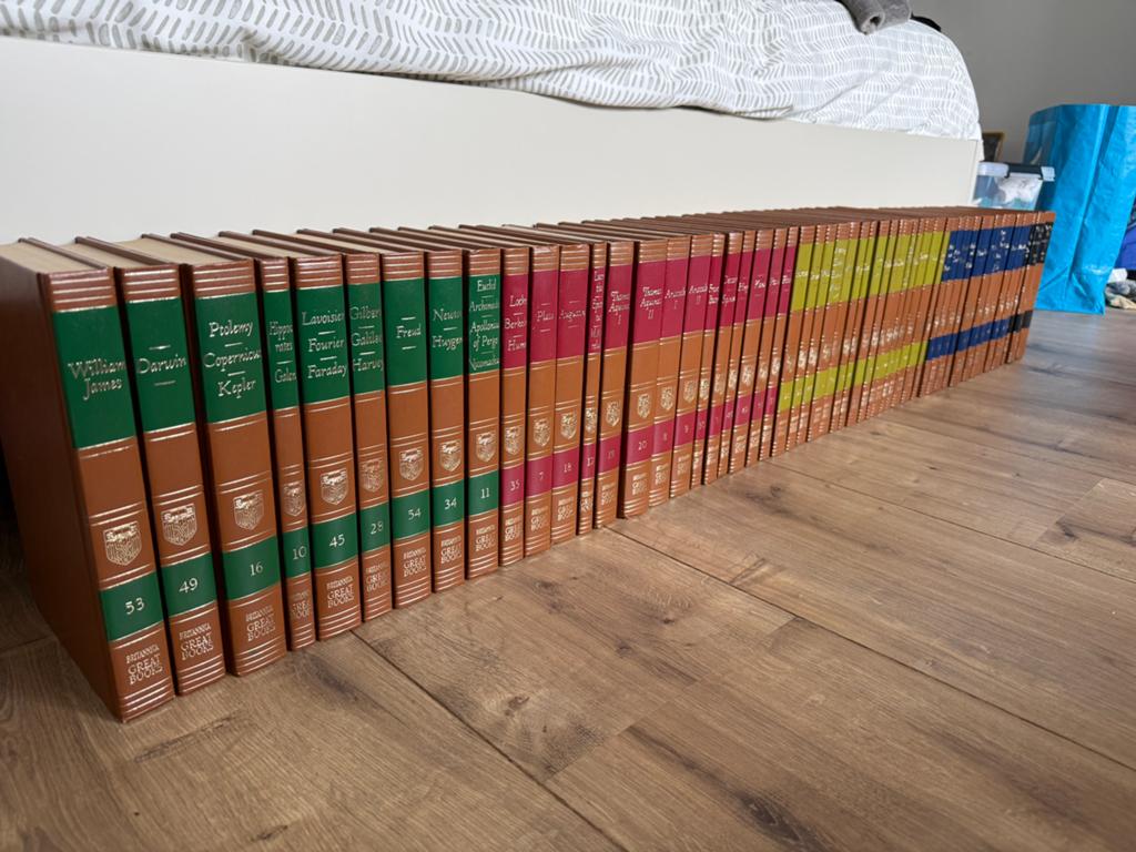 Encyclopedia Brittanica: Great books of the western world, Boeken, Encyclopedieën, Ophalen of Verzenden, Zo goed als nieuw