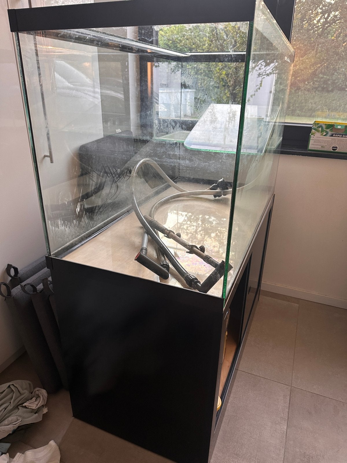 Schildpadden aquarium, Ophalen, Gebruikt, Overige merken, Inclusief toebehoren