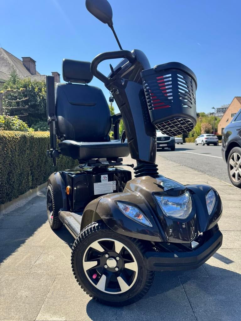 Voiturette électrique Vermeiren Carpo 4 LTD Scootmobiel PMR, Enlèvement ou Envoi, Pliant, Comme neuf, Fauteuil roulant électrique