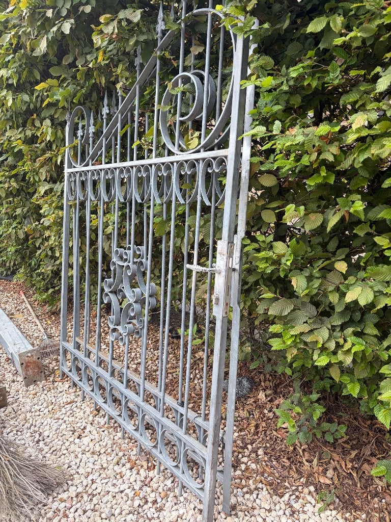 Poort smeedijzer, Tuin en Terras, Ophalen, Gebruikt, 200 cm of meer, IJzer