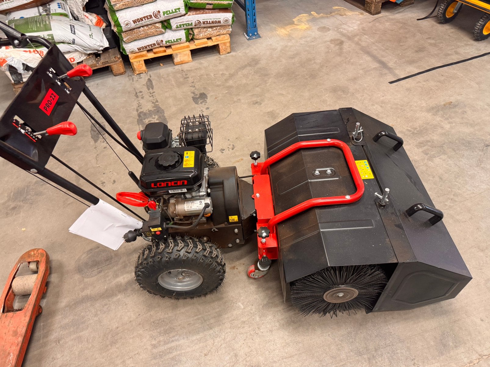 PRO-22 V2E VEEGMACHINE, Ophalen, Zo goed als nieuw
