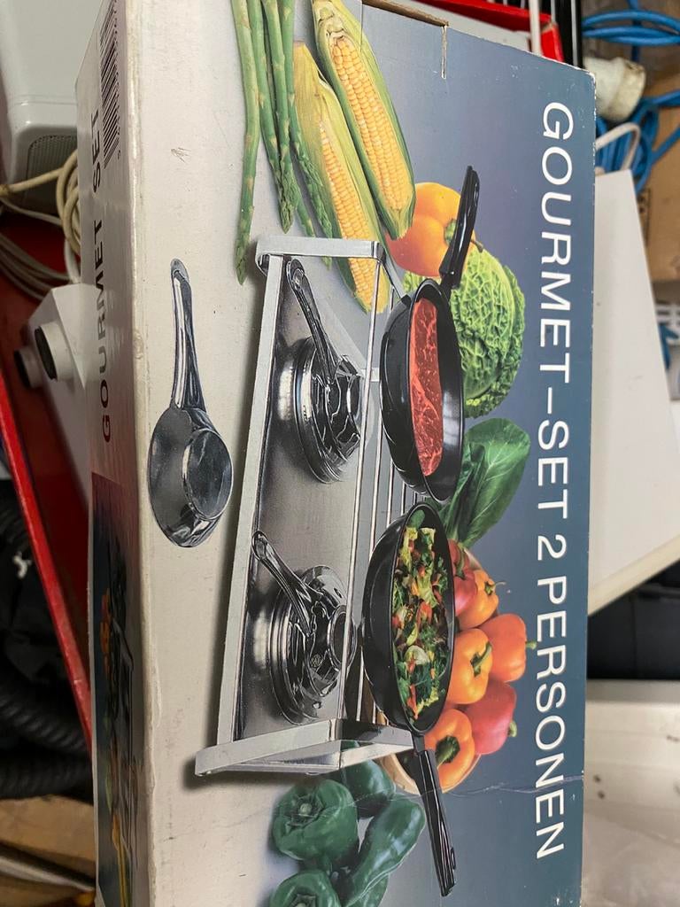 Gourmet set nieuw!, Ophalen, Zo goed als nieuw