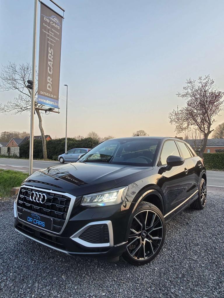 Audi Q2 1.5TFSI ADVANCED-S TRONIC//NAVI//CAMERA-CRUIS//PDC, Auto's, Audi, Automaat, 4 cilinders, Zwart, Bedrijf