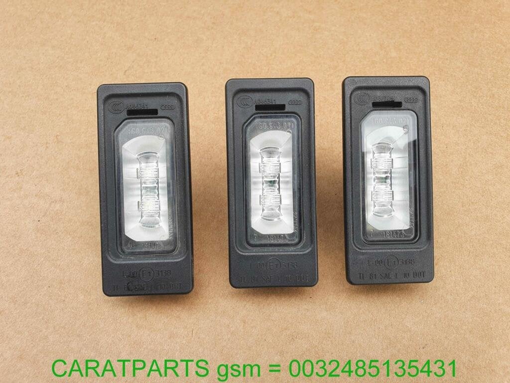 4g0943021 a1 a3 a4 LED kentekenverlichting a6 a7 q3 q5 ...., Audi, AUDI AG, Auto-Union-Strasse 1
85045  Ingolstadt, DE, Utilisé