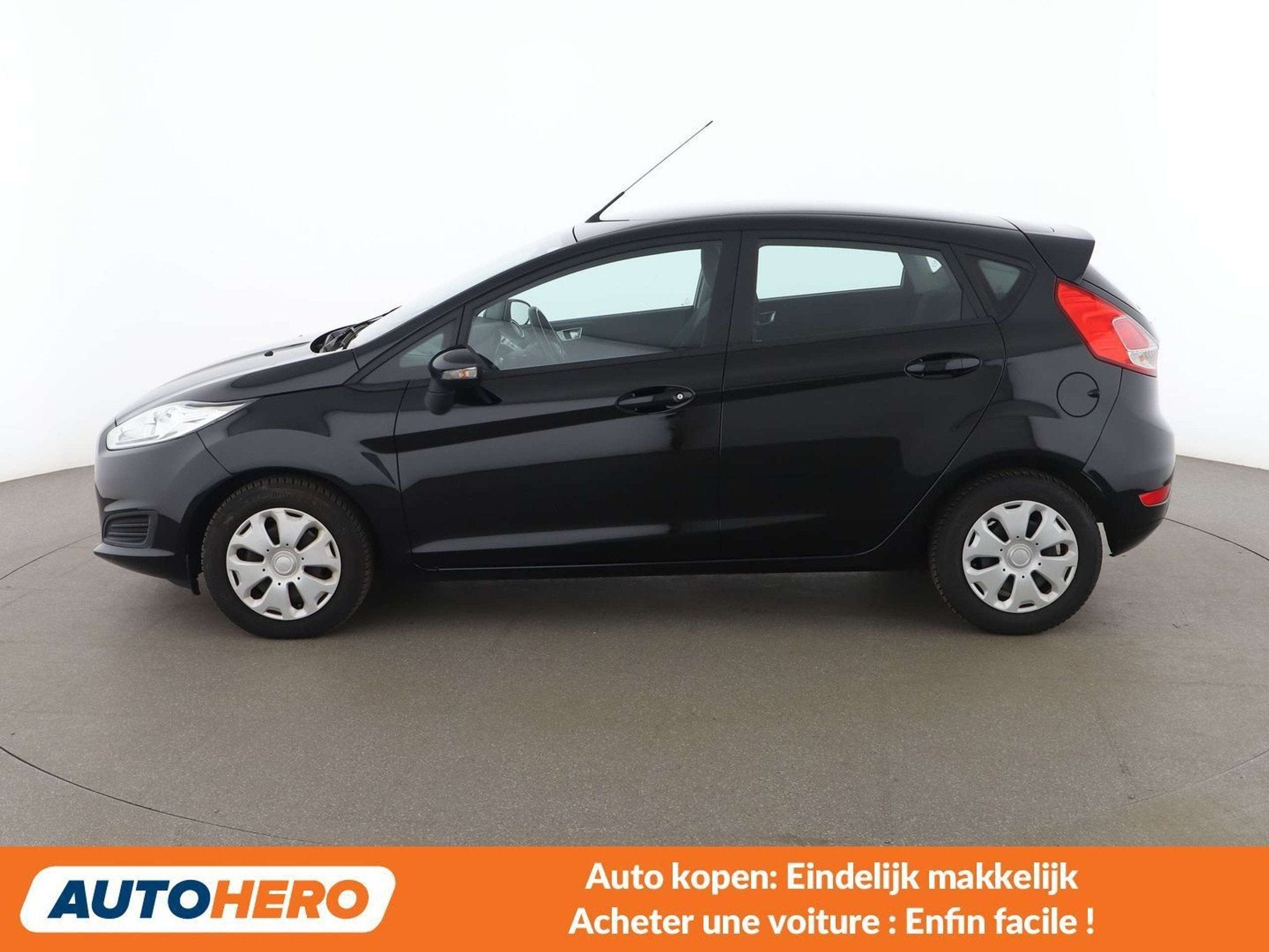 Ford Fiesta 1.5 TDCi Trend (bj 2017), Auto's, Voorwielaandrijving, Stof, Gebruikt, Zwart