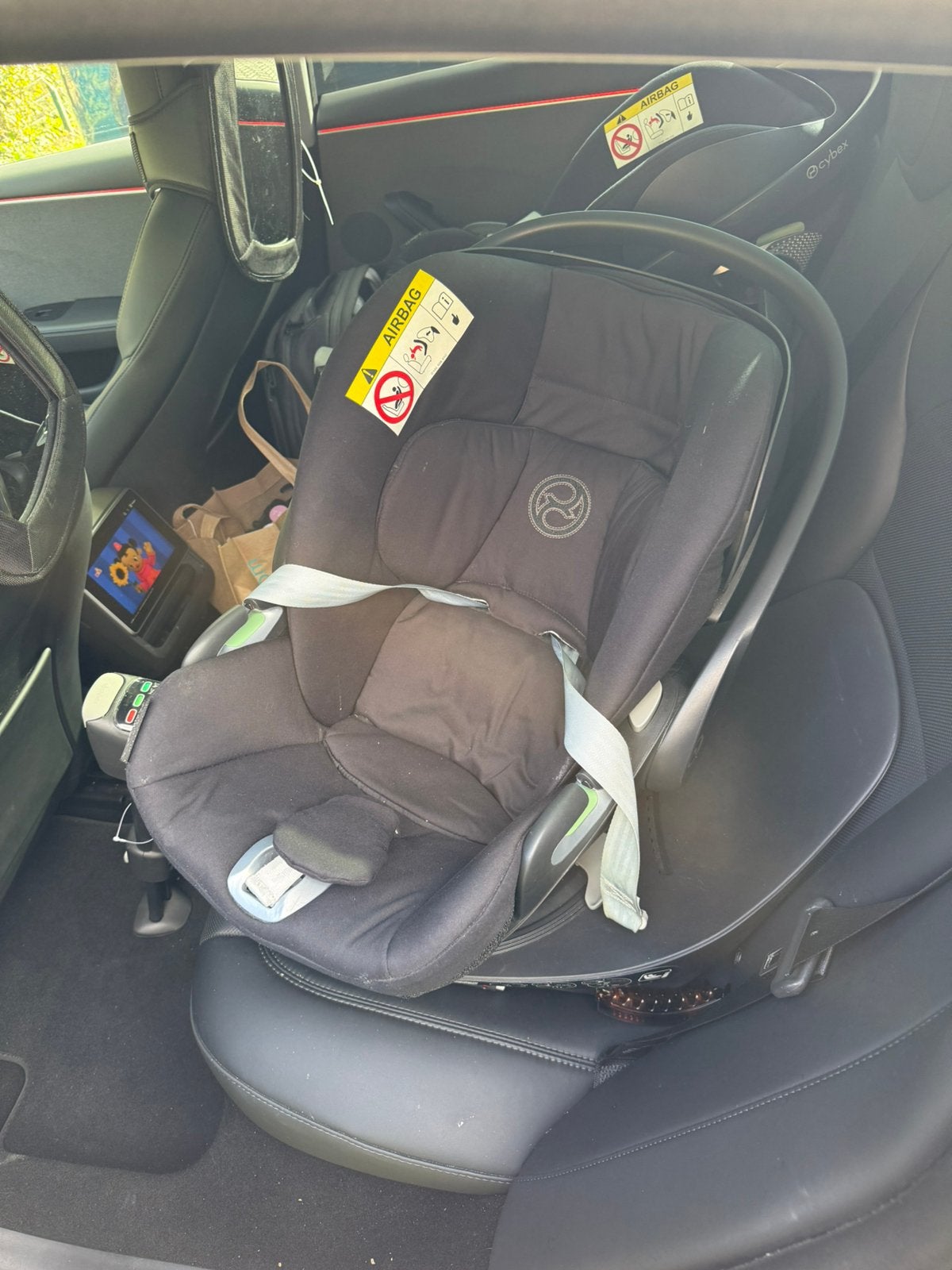 Isofix + autostoel cybex, Ophalen, Zo goed als nieuw