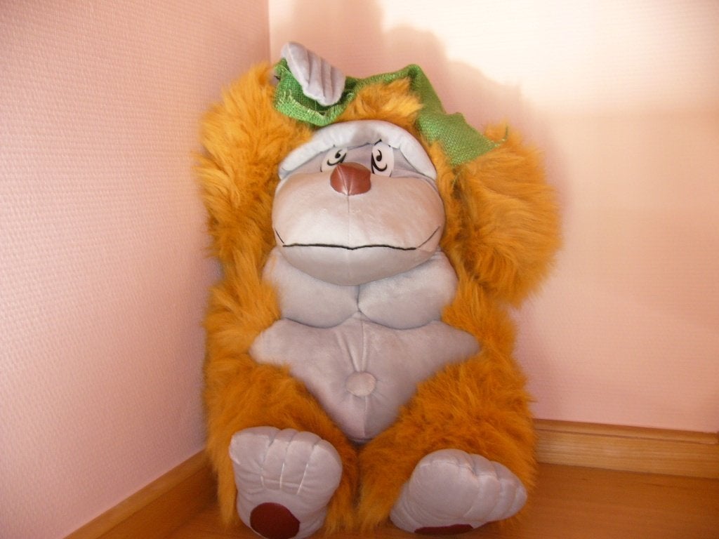 Nieuwe pluche gorilla aap, Nieuw, Ophalen of Verzenden, Bruin, Groot (groter dan 80 cm)