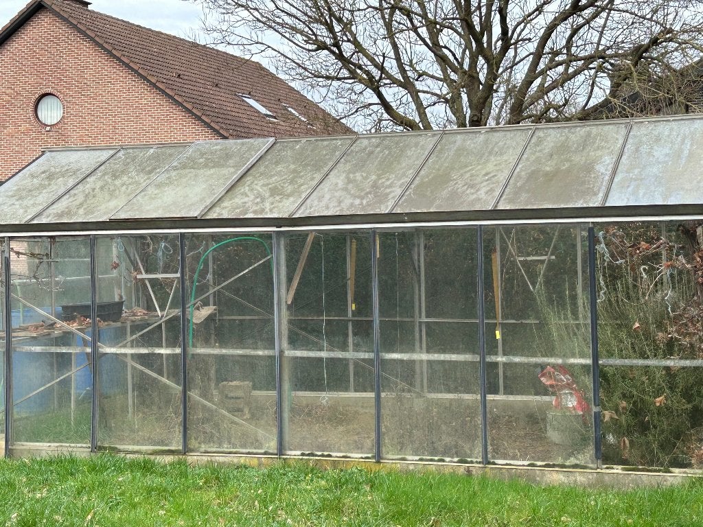 Glazen serre, Tuin en Terras, Ophalen, Glas, Gebruikt, Aluminium