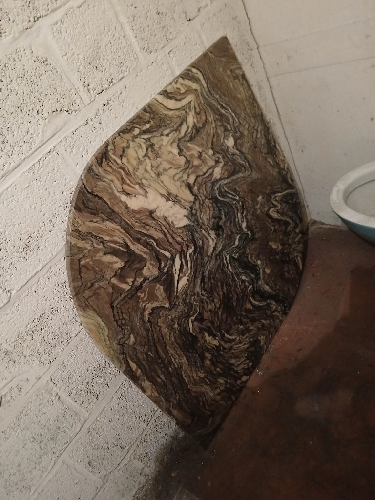 Table basse en marbre, Maison & Meubles, 100 à 150 cm, Enlèvement, Utilisé, Autres matériaux