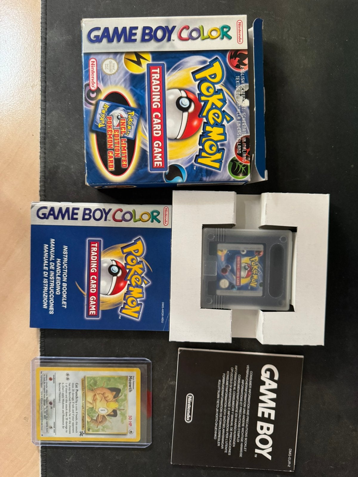 Pokemon trading card game cib, Games en Spelcomputers, Games | Nintendo Game Boy, Ophalen of Verzenden, Zo goed als nieuw