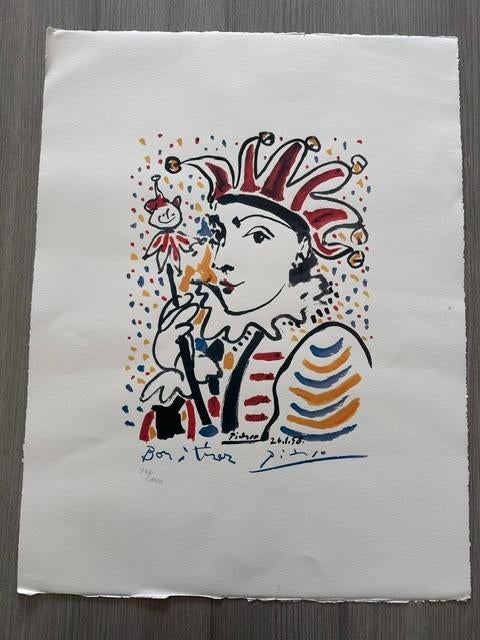 Litho Picasso, Antiek en Kunst, Kunst | Litho's en Zeefdrukken, Ophalen