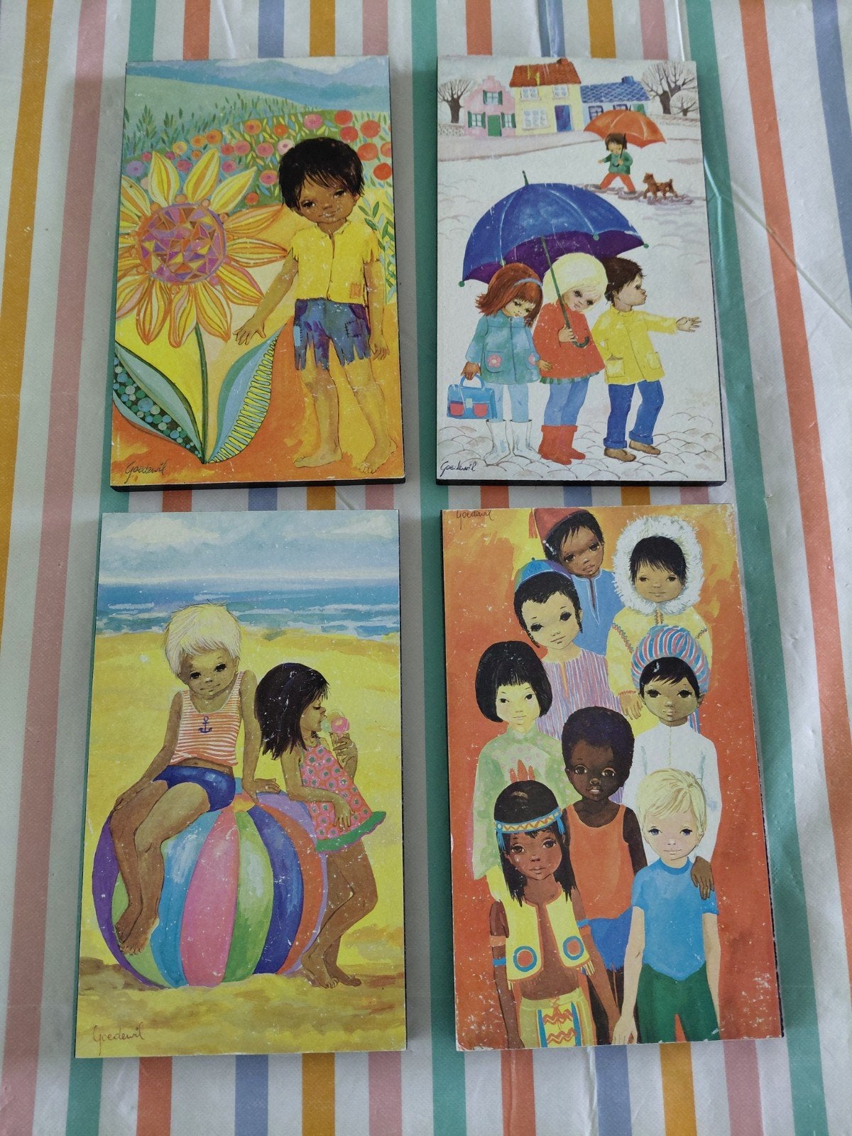 Oude prenten "Goedewil", Boeken, Ophalen