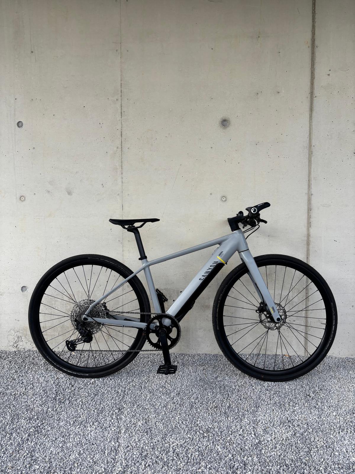 Canyon Roadlite ON 7 Taille S BMW 2022 390 mm, Autres marques, 51 à 55 cm, 50 km par batterie ou plus, Comme neuf